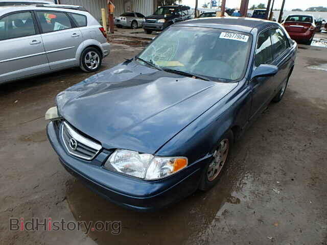 2002 MAZDA 626 - VIN: 1YVGF22C125306561 - Фото 2