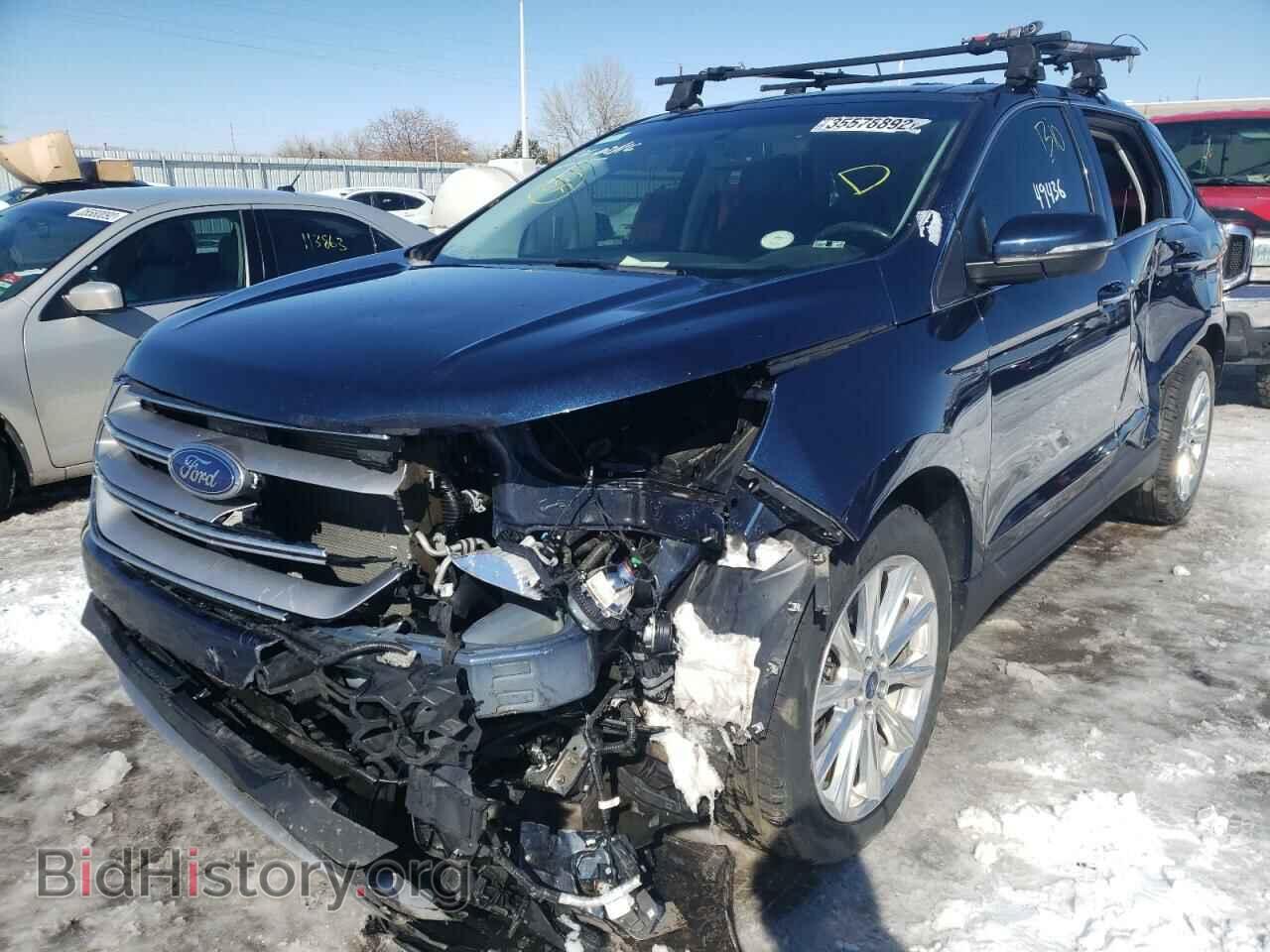 2017 FORD EDGE - VIN: 2FMPK4K94HBB16657 - Фото 2