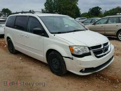 2011 Dodge CARAVAN Grand Cara, белый — VIN 2D4RN4DG8BR742035, Copart