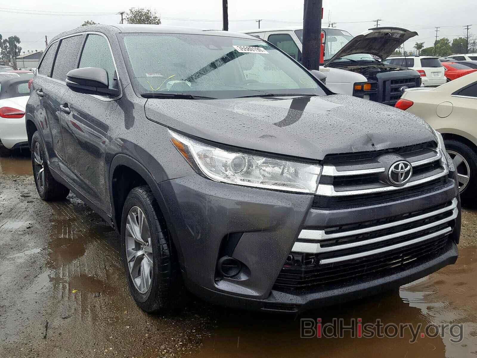 Фотография 5TDZARFH9KS049574 - TOYOTA HIGHLANDER 2019