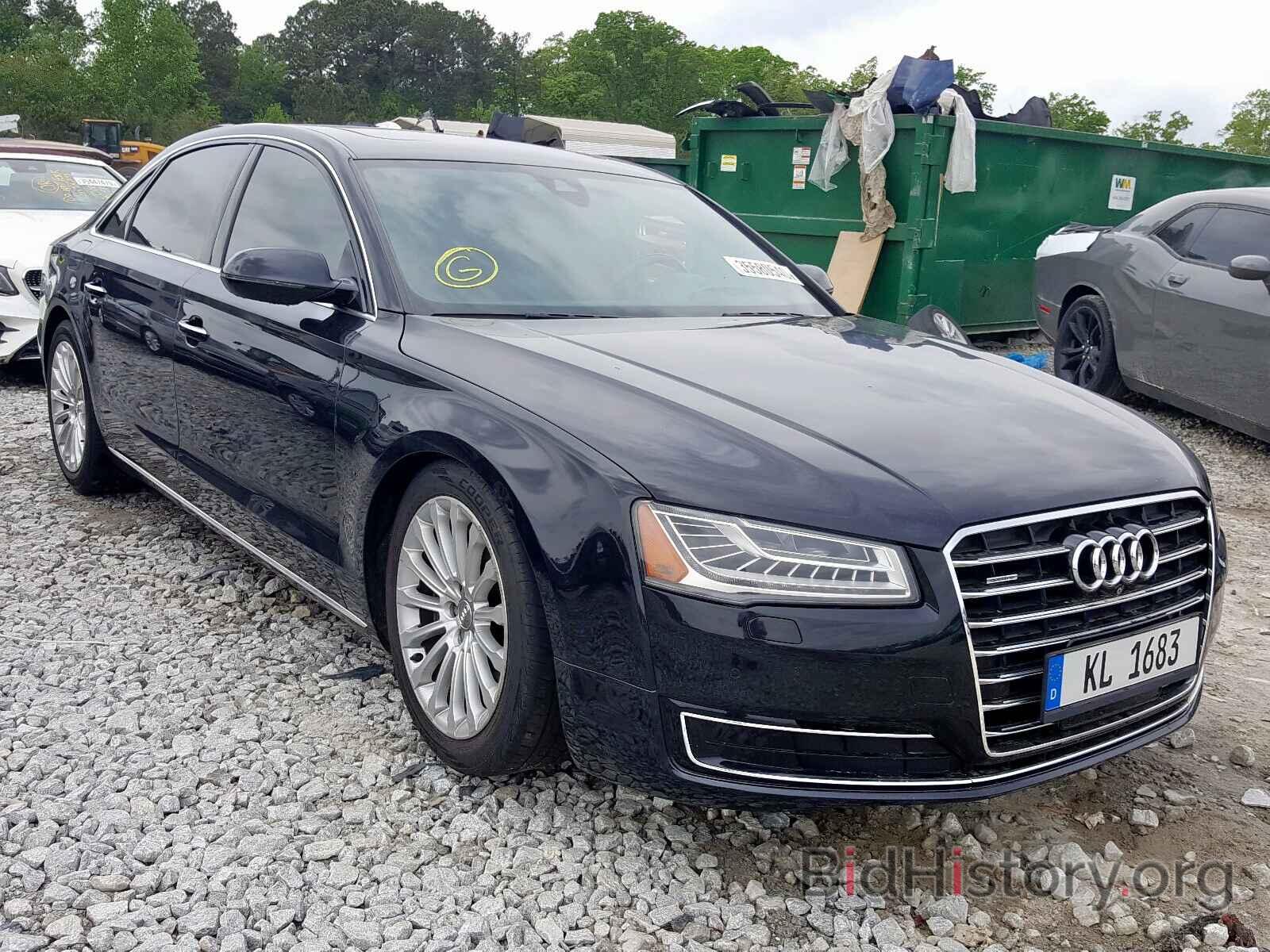 Photo WAU3GAFD9FN028199 - AUDI A8 2015