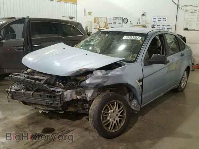 2008 FORD FOCUS - VIN: 1FAHP35N98W100584 - Фото 2