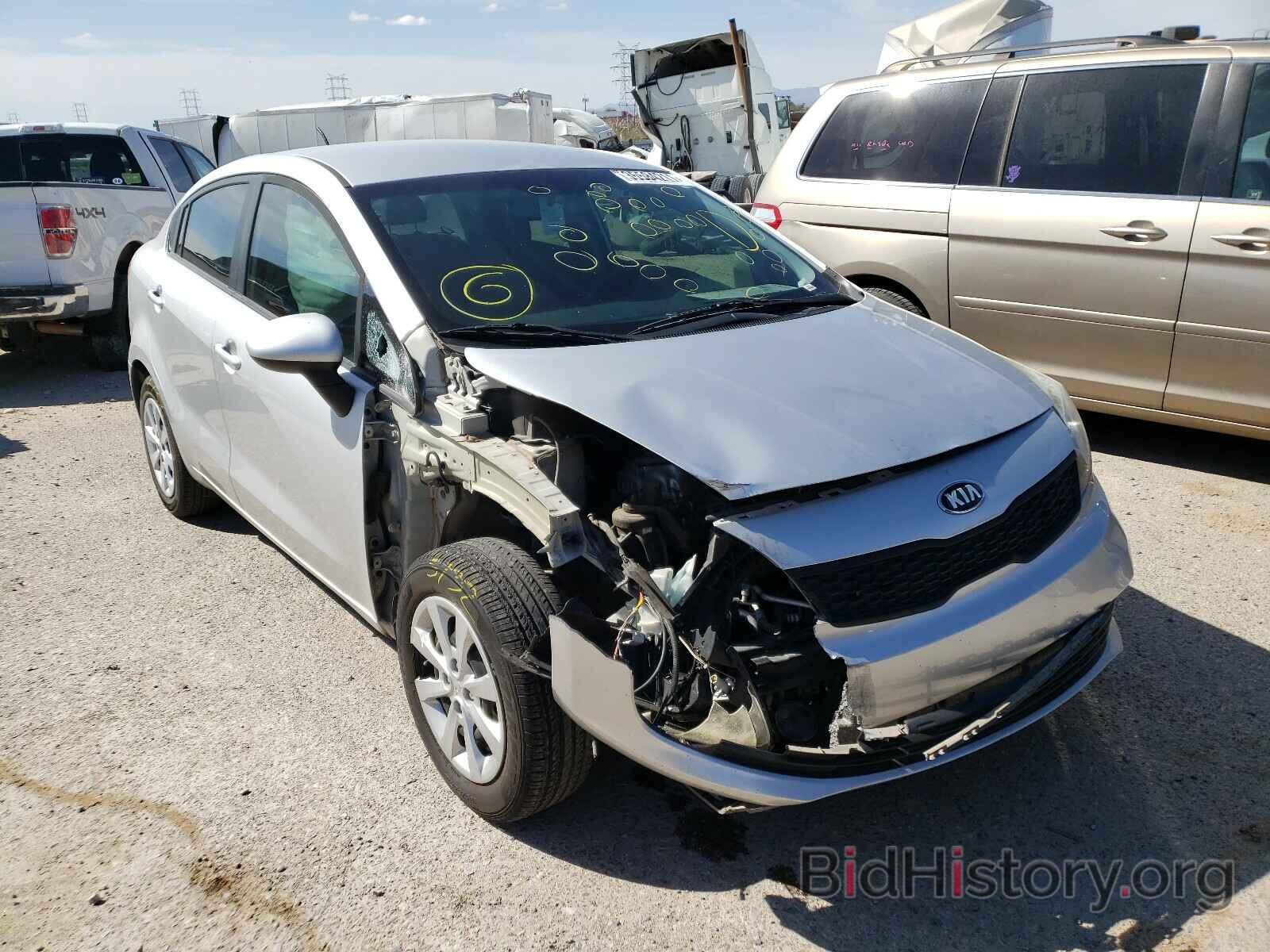 Photo KNADM4A31G6637988 - KIA RIO 2016