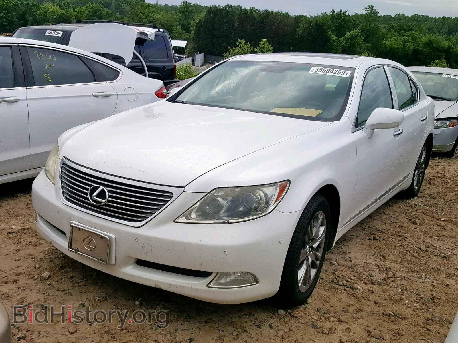 2007 LEXUS LS460 - VIN: JTHBL46F275028641 - Фото 2
