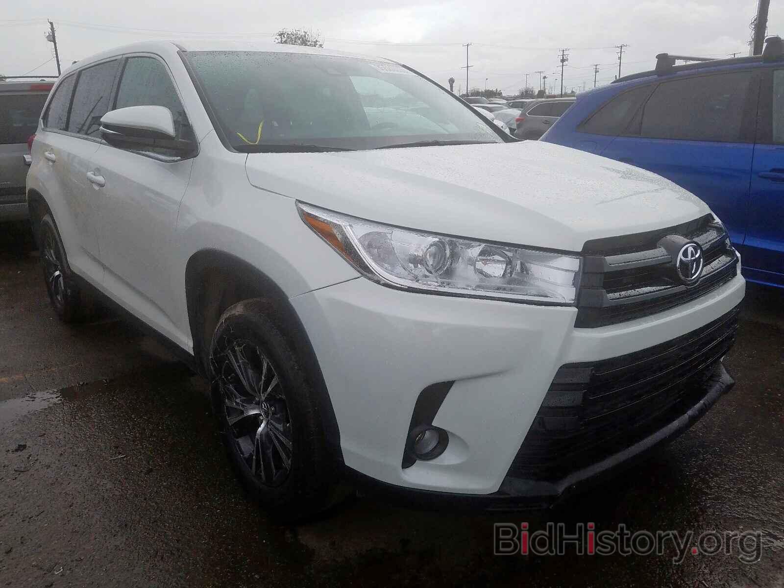 Photo 5TDZARFH5KS049796 - TOYOTA HIGHLANDER 2019