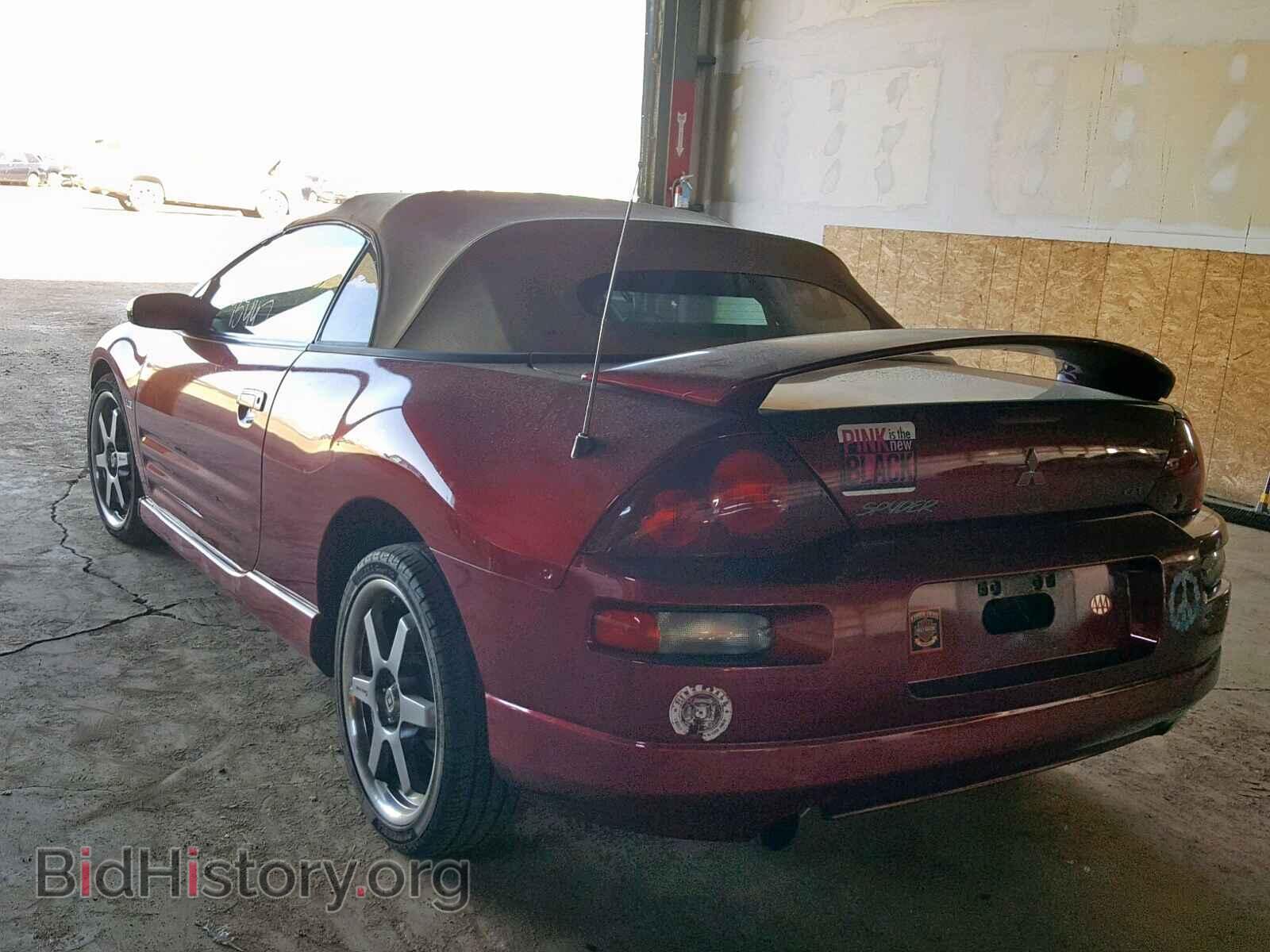 2001 MITSUBISHI ECLIPSE - VIN: 4A3AE85H51E200067 - Фото 3