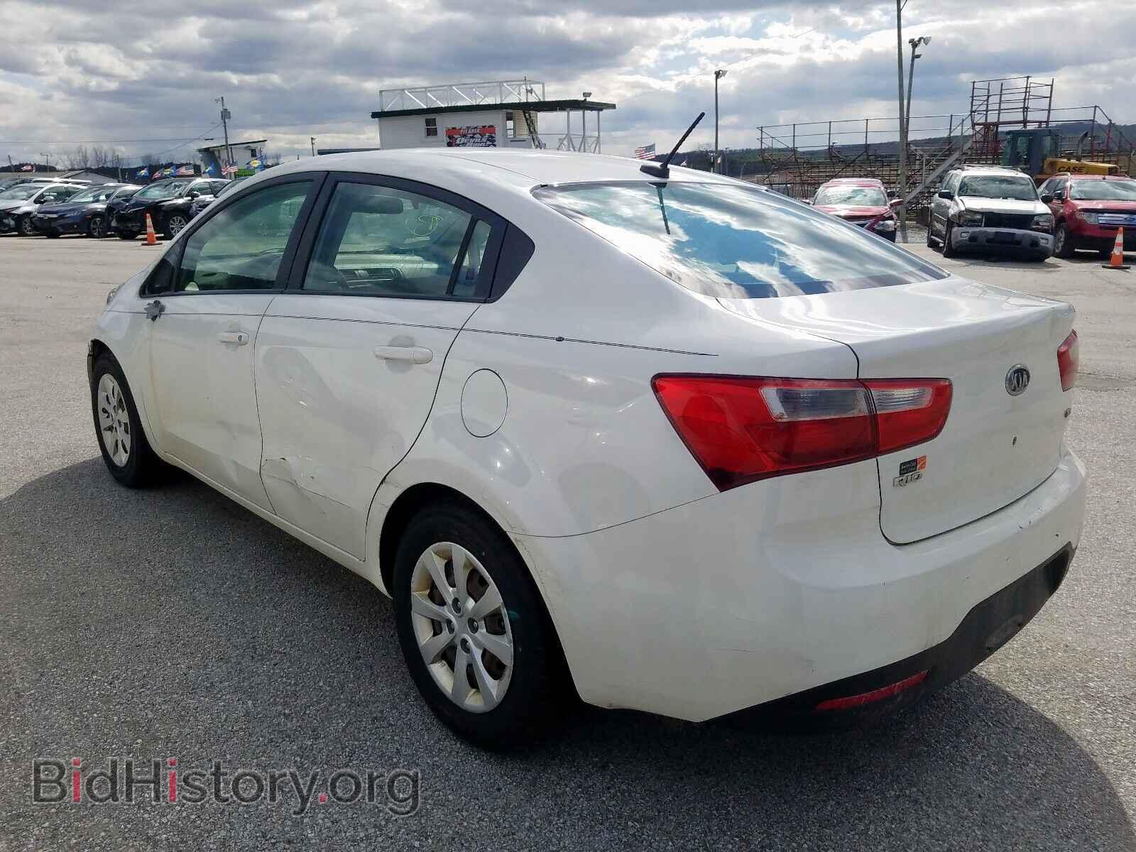 2012 KIA RIO - VIN: KNADM4A39C6047628 - Фото 3