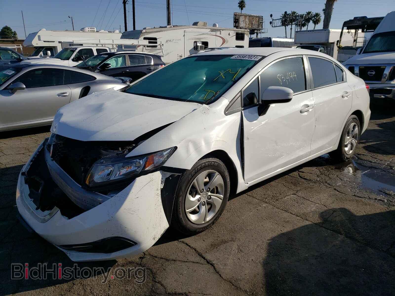 2015 HONDA CIVIC - VIN: 19XFB2F55FE277780 - Фото 2