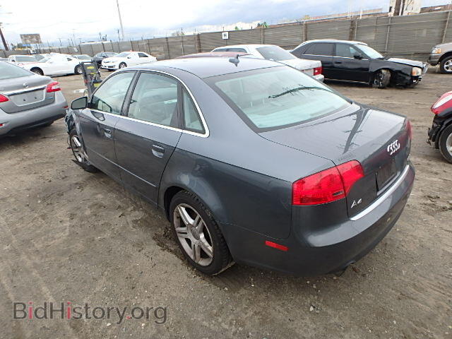 2007 AUDI A4 - VIN: WAUDF78E27A258210 - Фото 3