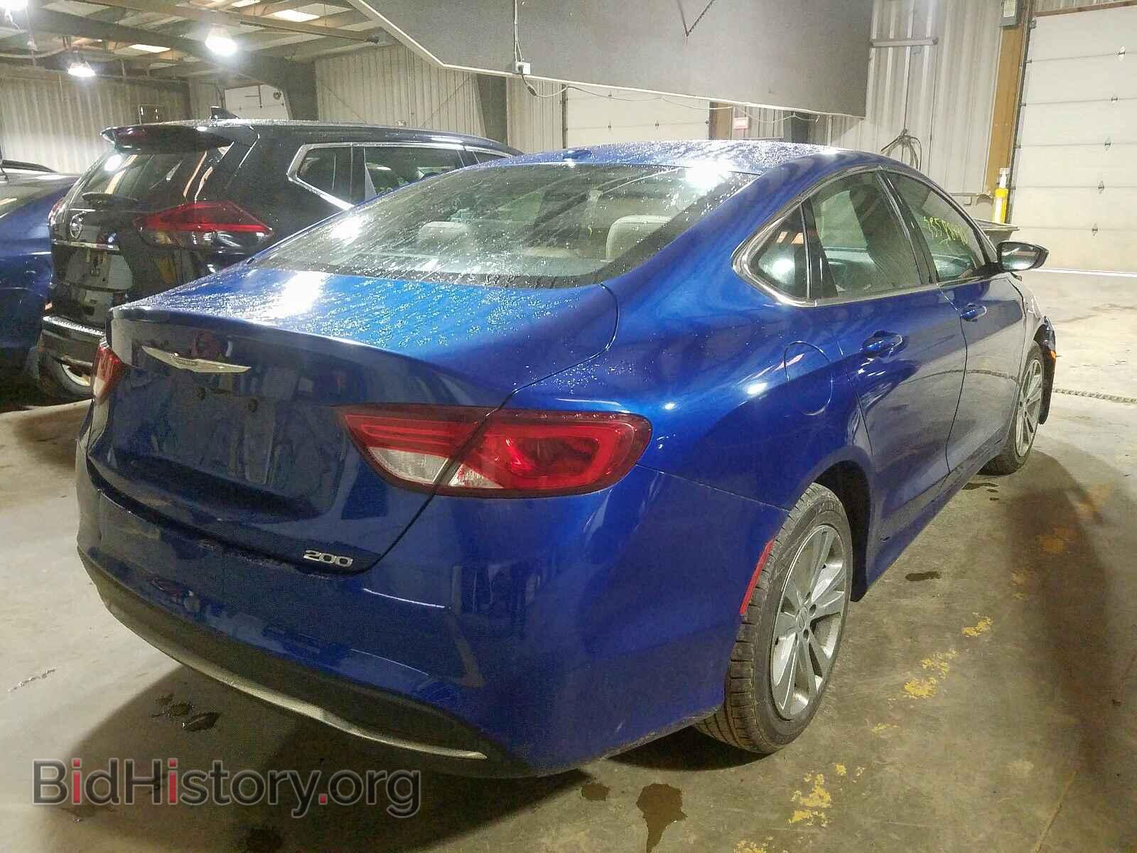 2015 CHRYSLER 200 - VIN: 1C3CCCAB4FN586871 - Фото 4