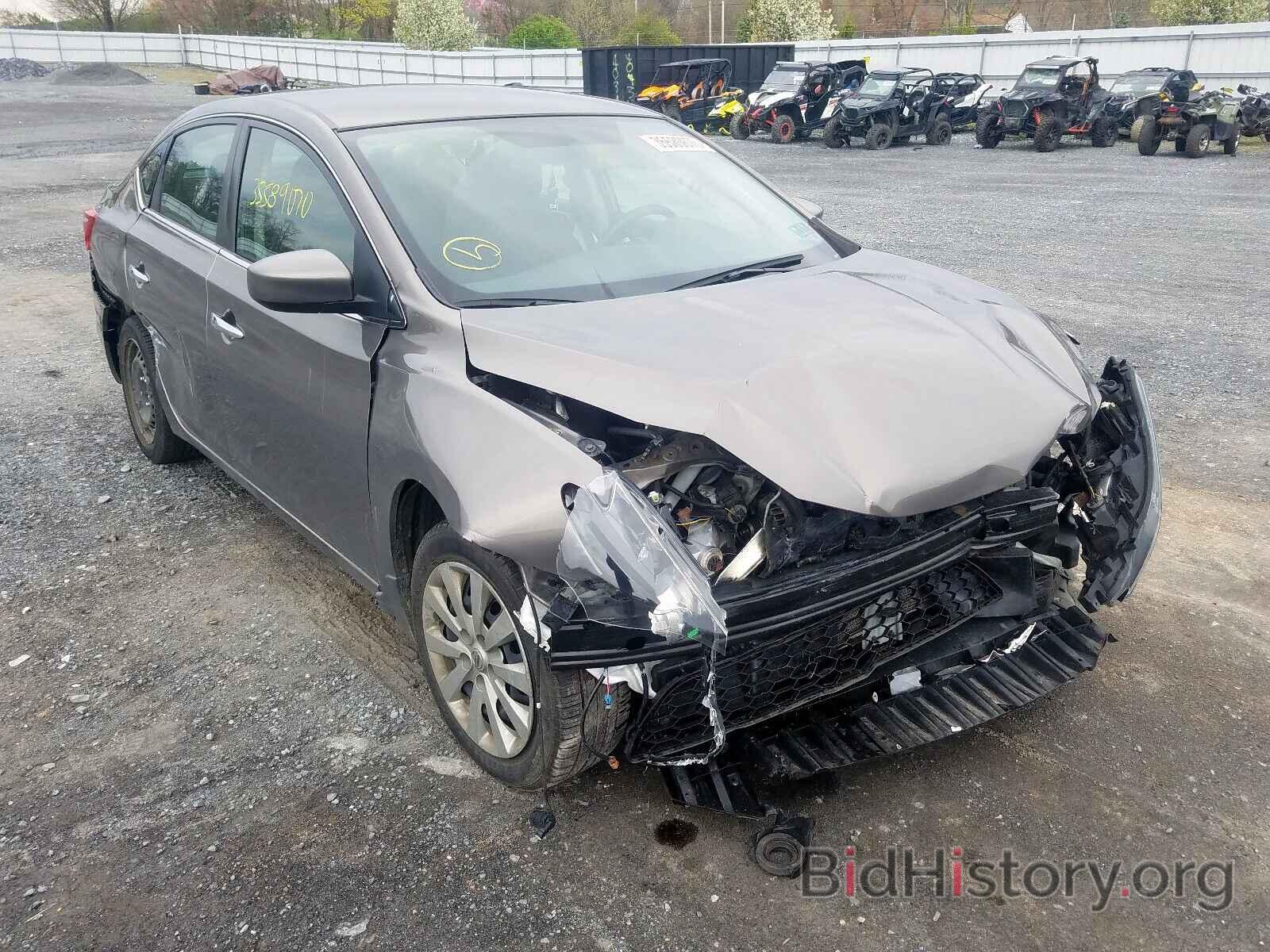 Photo 3N1AB7APXGY247385 - NISSAN SENTRA 2016