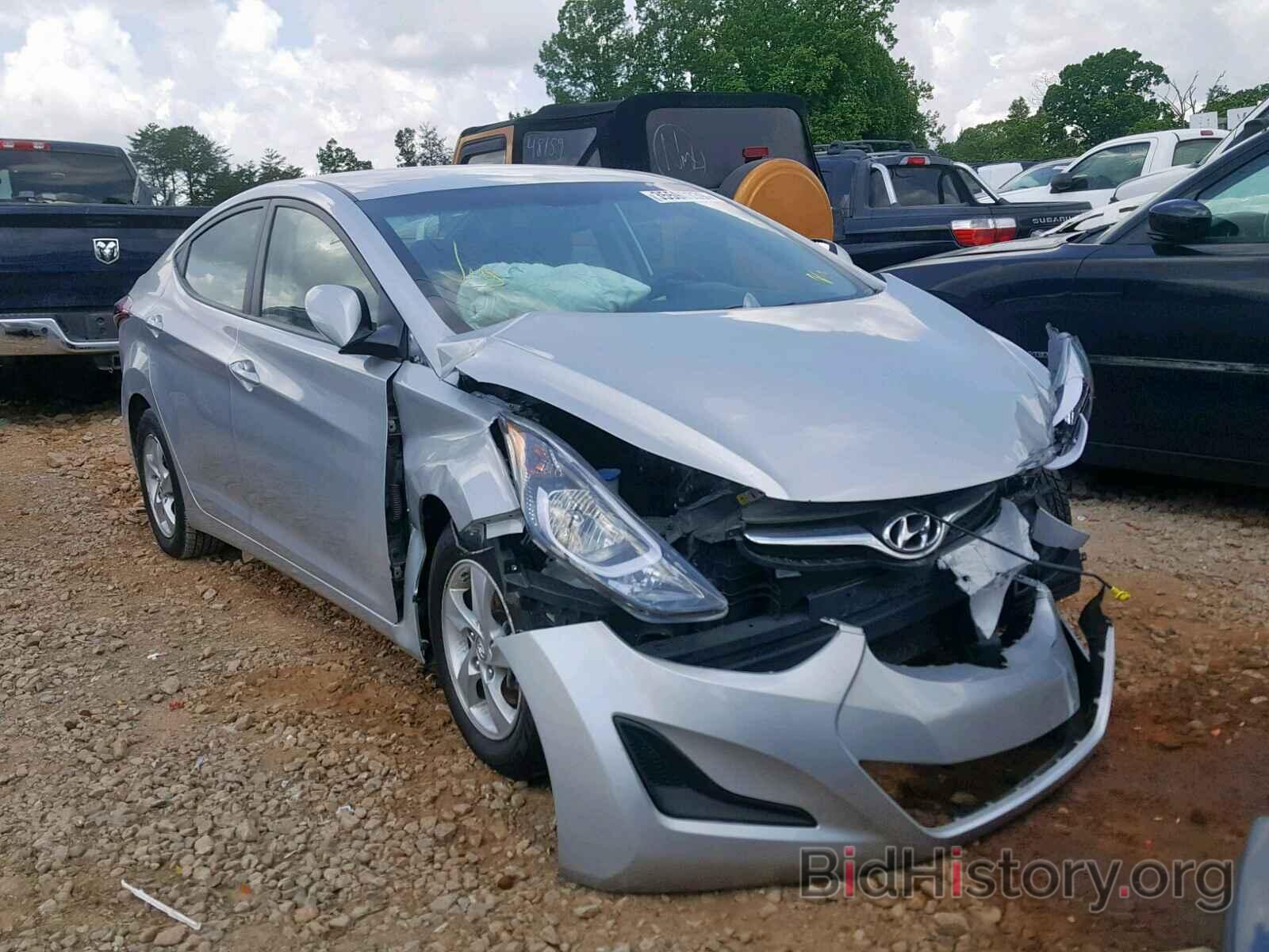 Photo 5NPDH4AE8EH475627 - HYUNDAI ELANTRA 2014