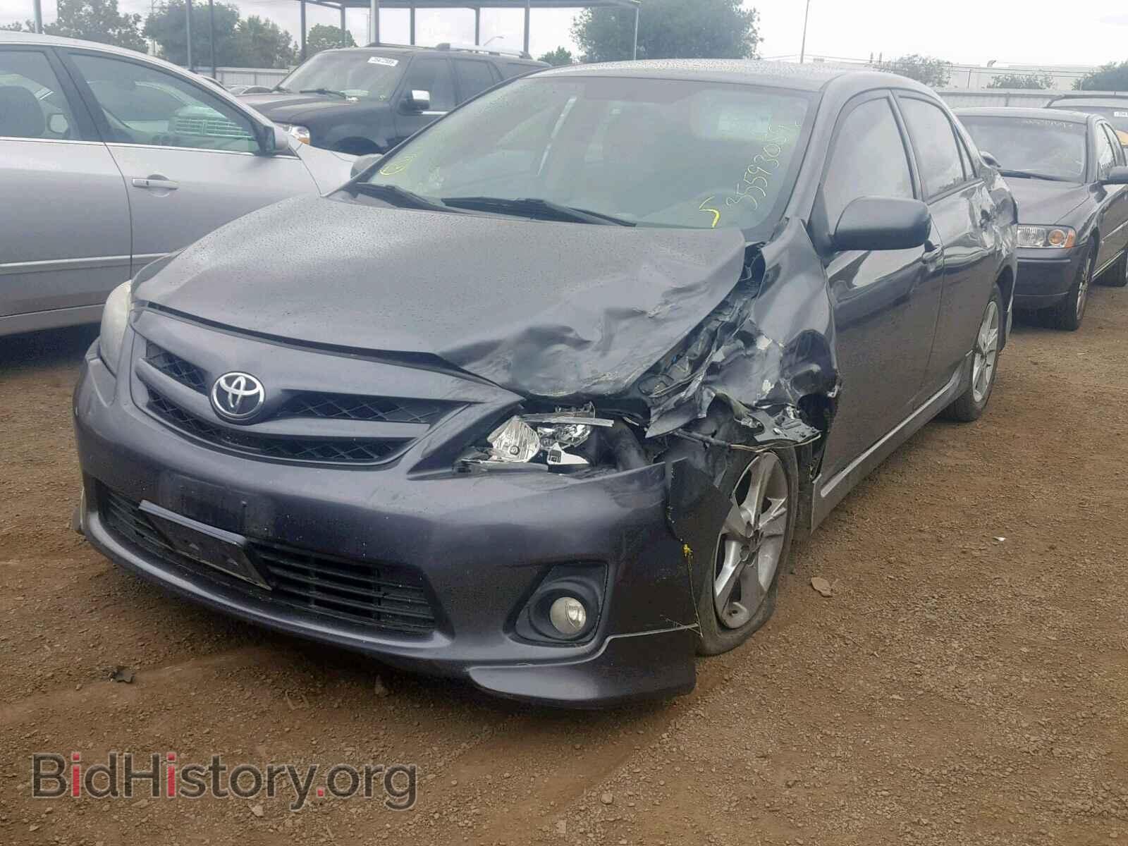 2012 TOYOTA COROLLA BA - VIN: 2T1BU4EEXCC915859 - Фото 2