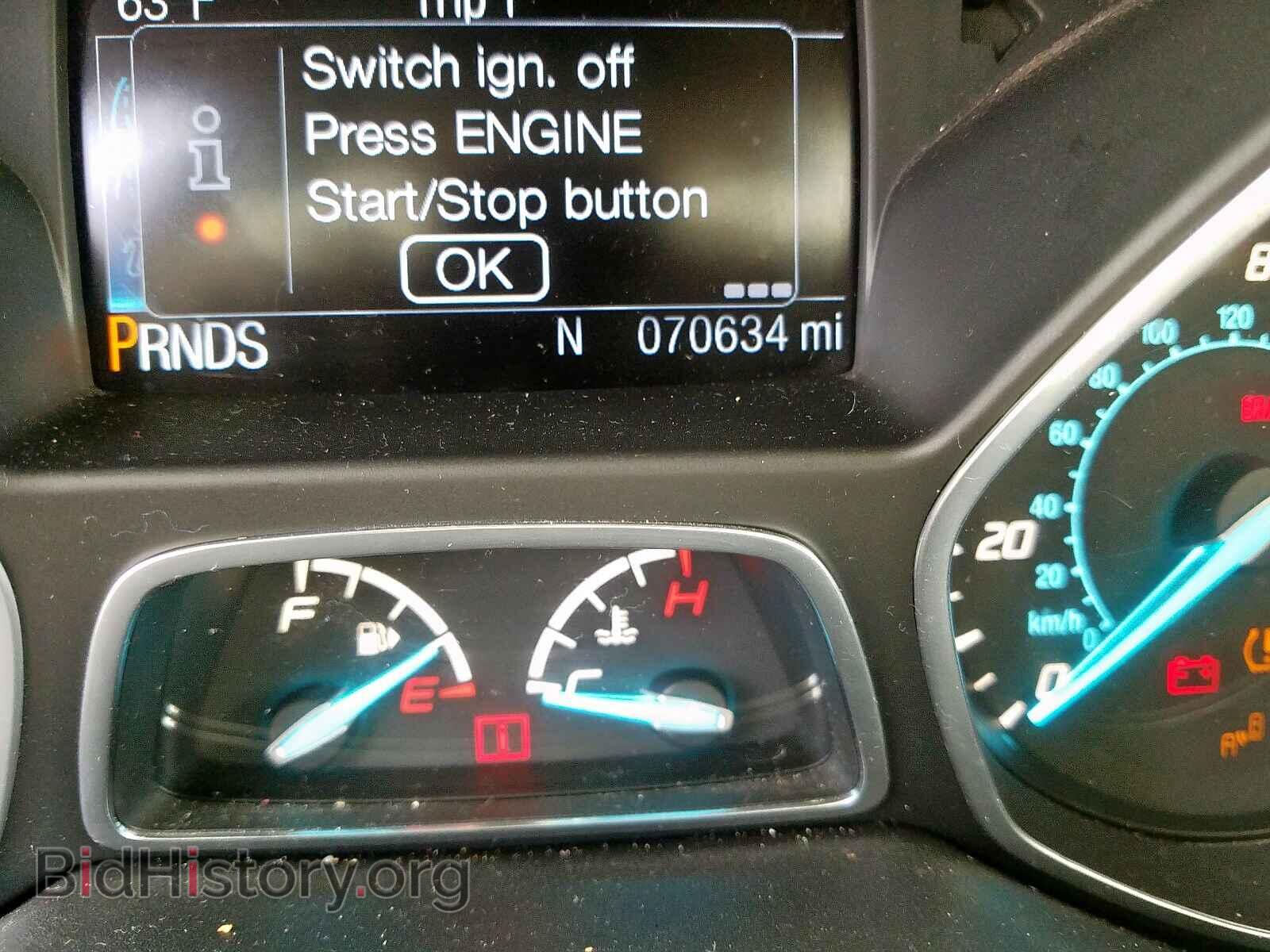 2014 FORD ESCAPE - VIN: 1FMCU0J93EUC92205 - Фото 8