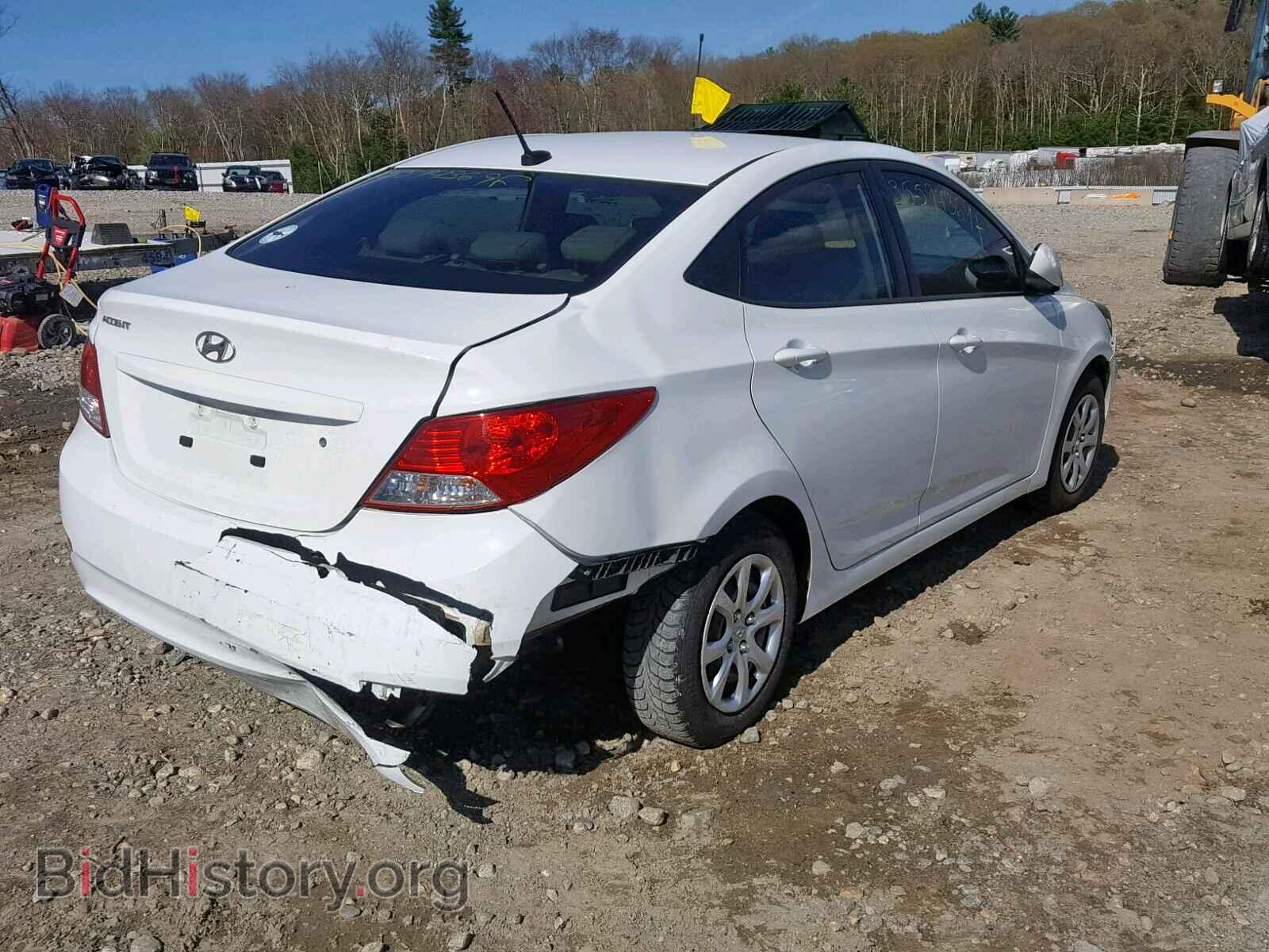 2014 HYUNDAI ACCENT - VIN: KMHCT4AEXEU693581 - Фото 4