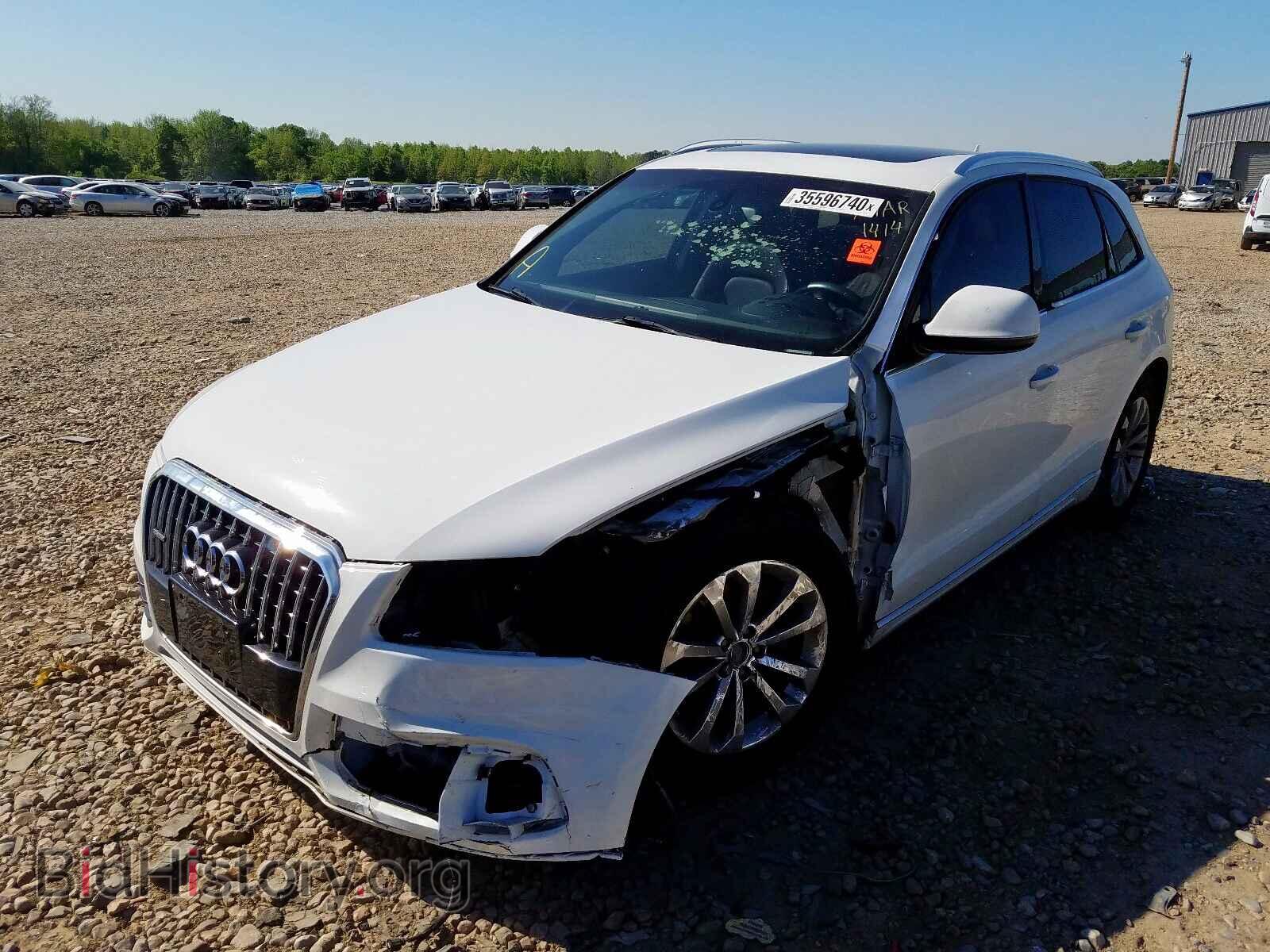 2015 AUDI Q5 - VIN: WA1CFAFP3FA091414 - Фото 2