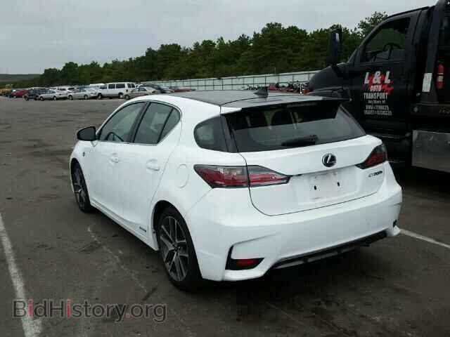 2014 LEXUS CT 200 - VIN: JTHKD5BH5E2175027 - Фото 3