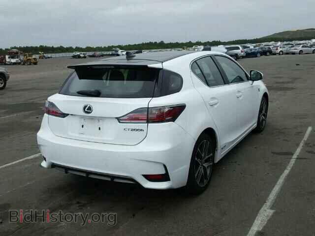 2014 LEXUS CT 200 - VIN: JTHKD5BH5E2175027 - Фото 4