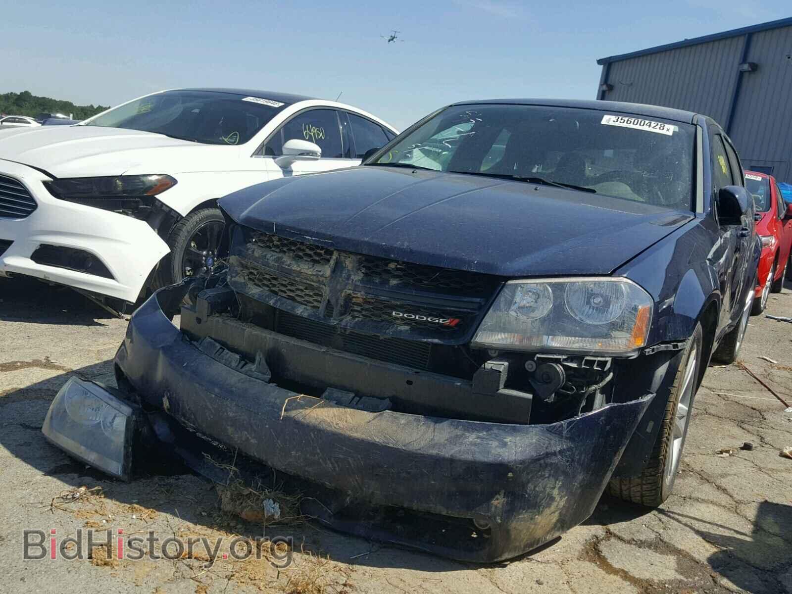 2014 DODGE AVENGER - VIN: 1C3CDZCG8EN184567 - Фото 2