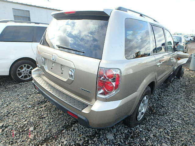 2006 HONDA PILOT - VIN: 2HKYF18576H502801 - Фото 4