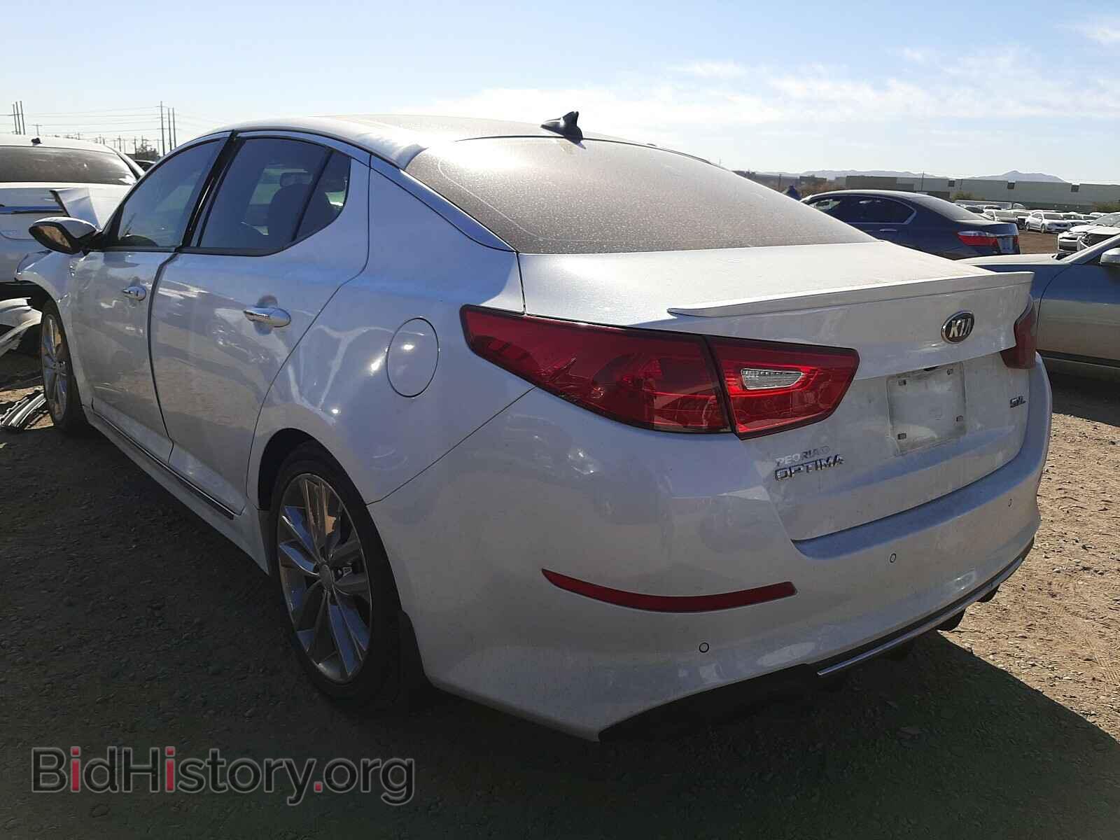 2015 KIA OPTIMA - VIN: 5XXGR4A64FG455343 - Фото 3