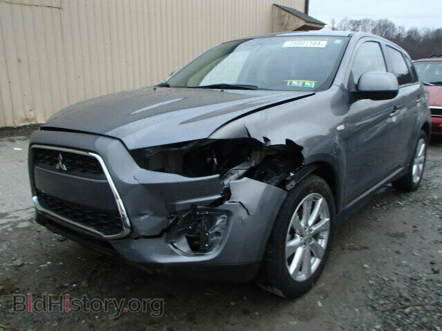 2014 MITSUBISHI OUTLANDER - VIN: 4A4AP3AU0EE002496 - Фото 2