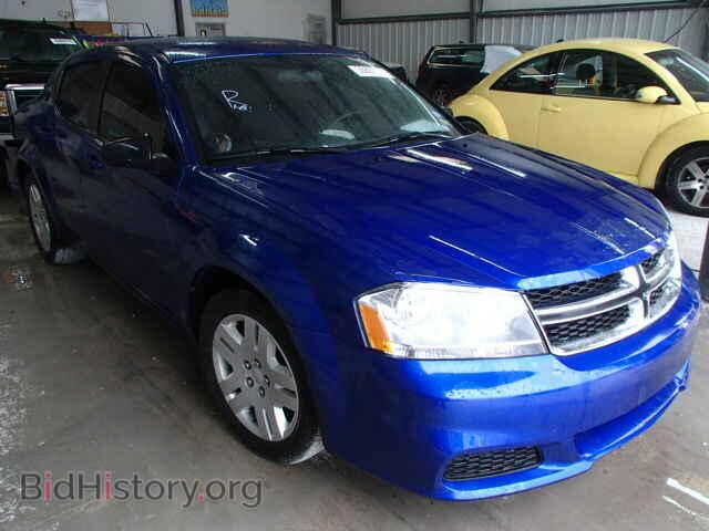 Photo 1C3CDZAB8DN653551 - DODGE AVENGER 2013
