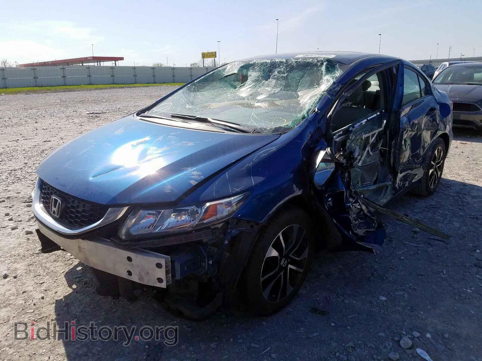 2014 HONDA CIVIC - VIN: 19XFB2F84EE275463 - Фото 2