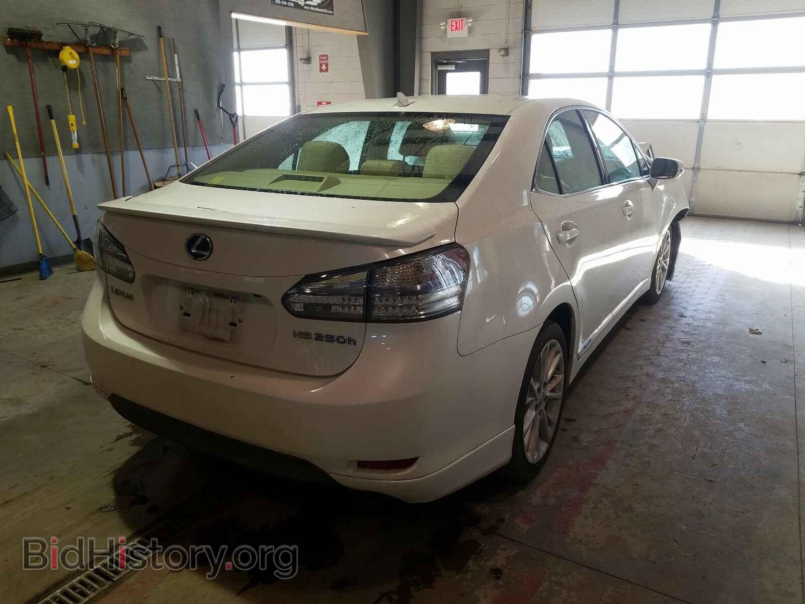 2010 LEXUS HS - VIN: JTHBB1BA9A2019097 - Photo 4