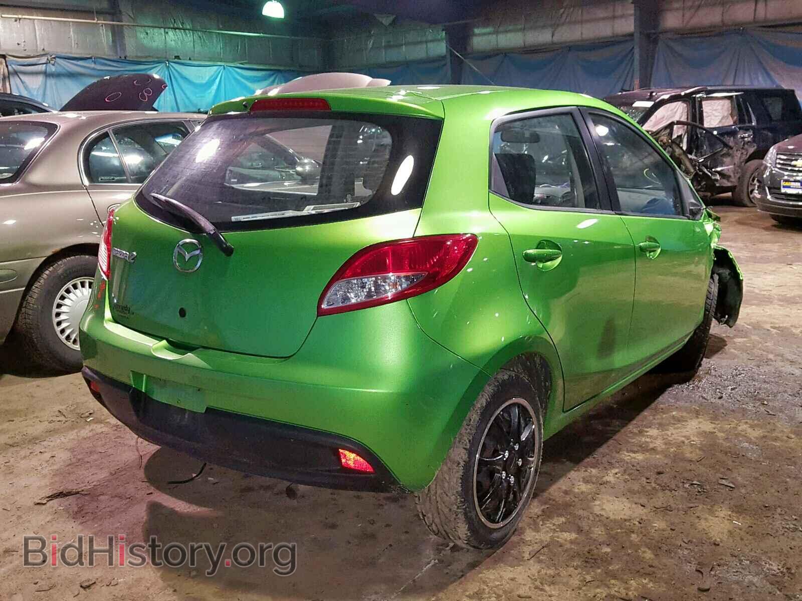 2013 MAZDA 2 - VIN: JM1DE1KY9D0159214 - Фото 4