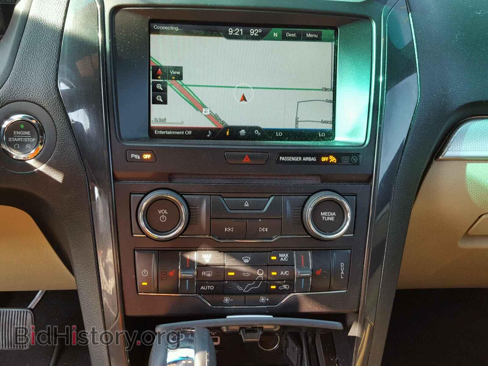 2016 FORD EXPLORER - VIN: 1FM5K7D89GGD12758 - Фото 9
