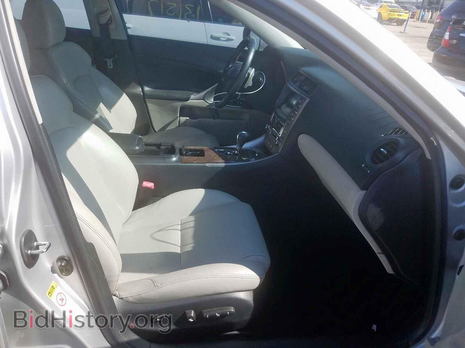 2009 LEXUS IS - VIN: JTHBK262895092934 - Фото 5