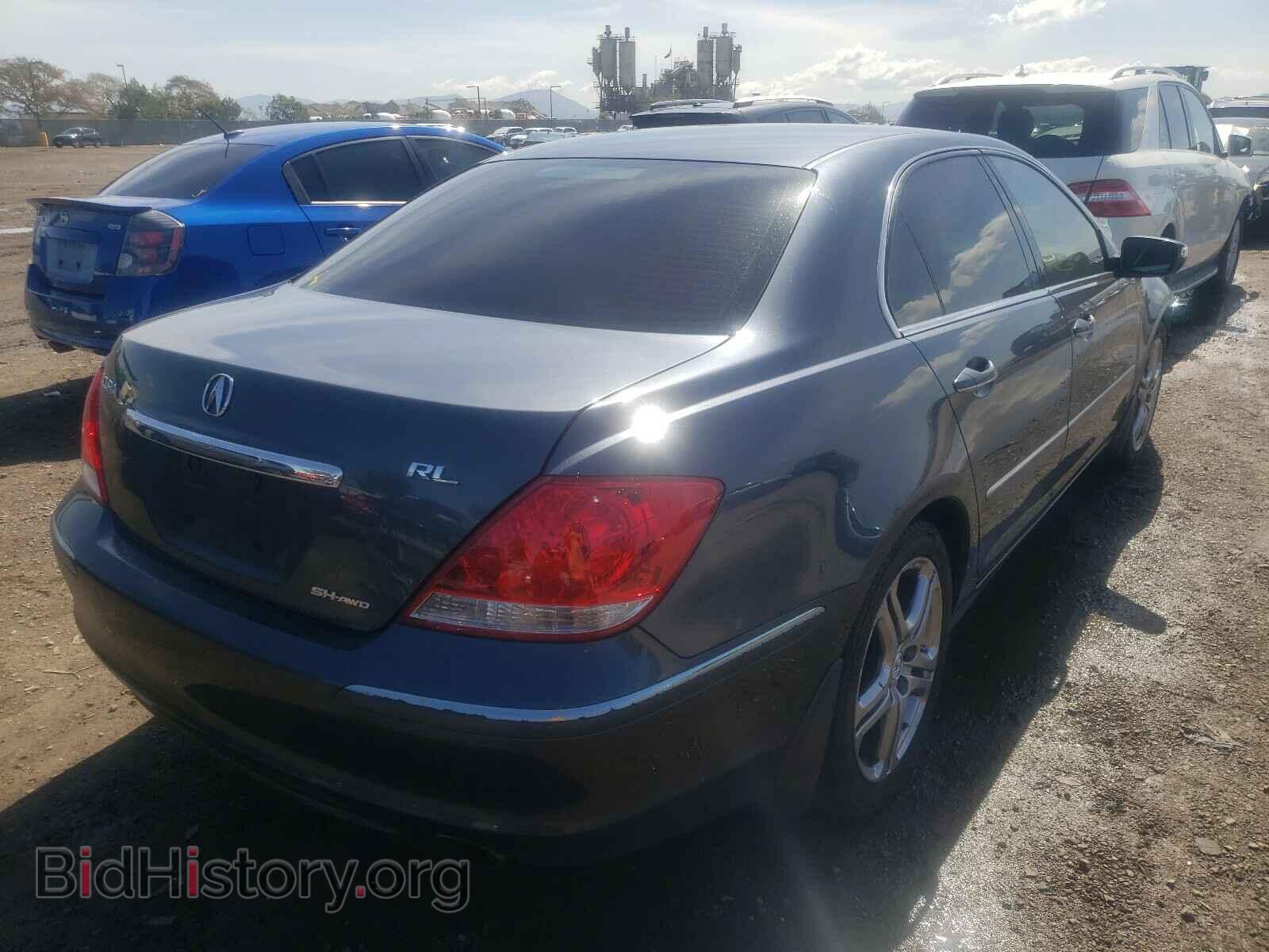 2007 ACURA RL - VIN: JH4KB16667C004002 - Фото 4