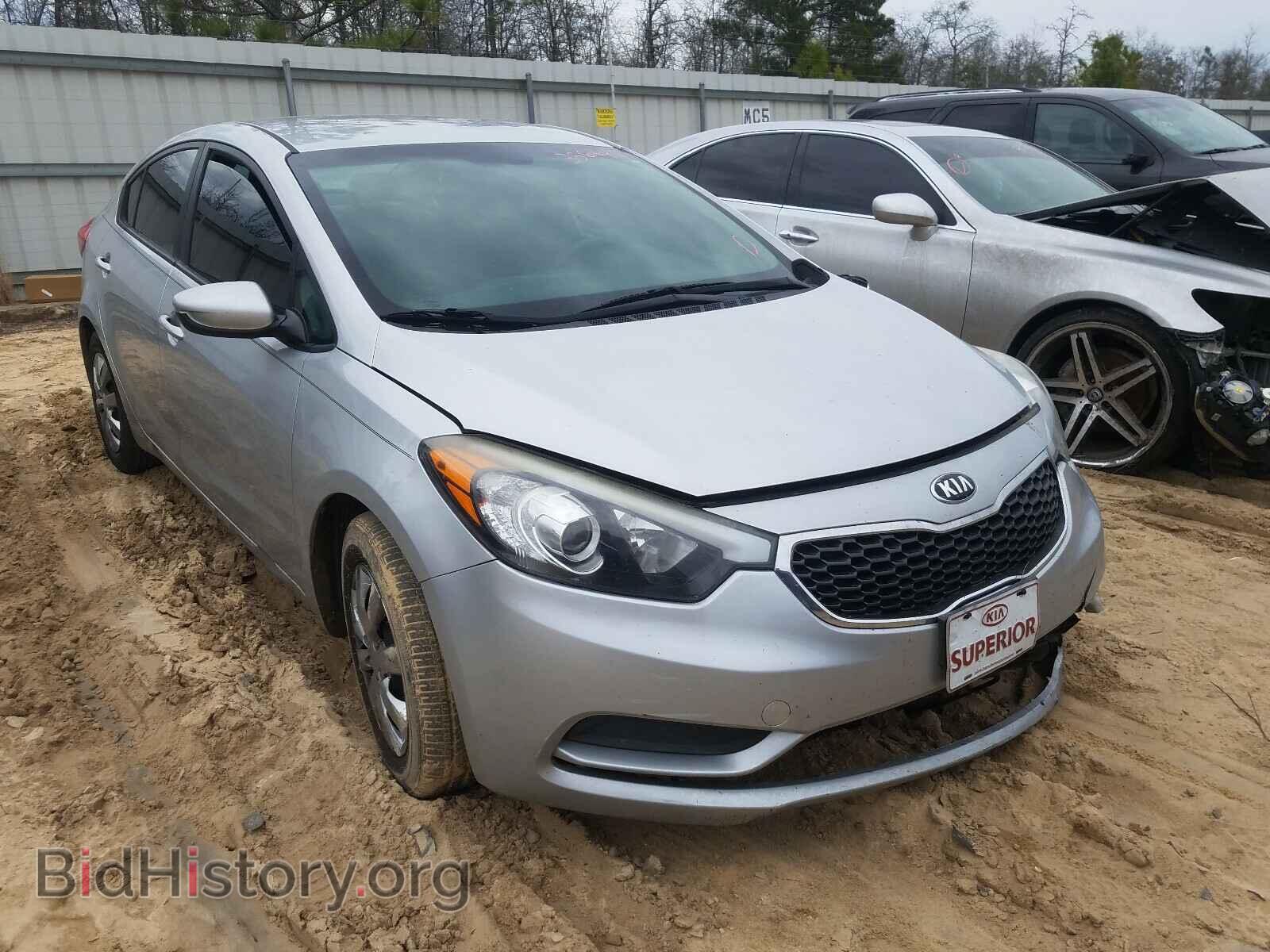 Фотография KNAFK4A64F5389376 - KIA FORTE 2015