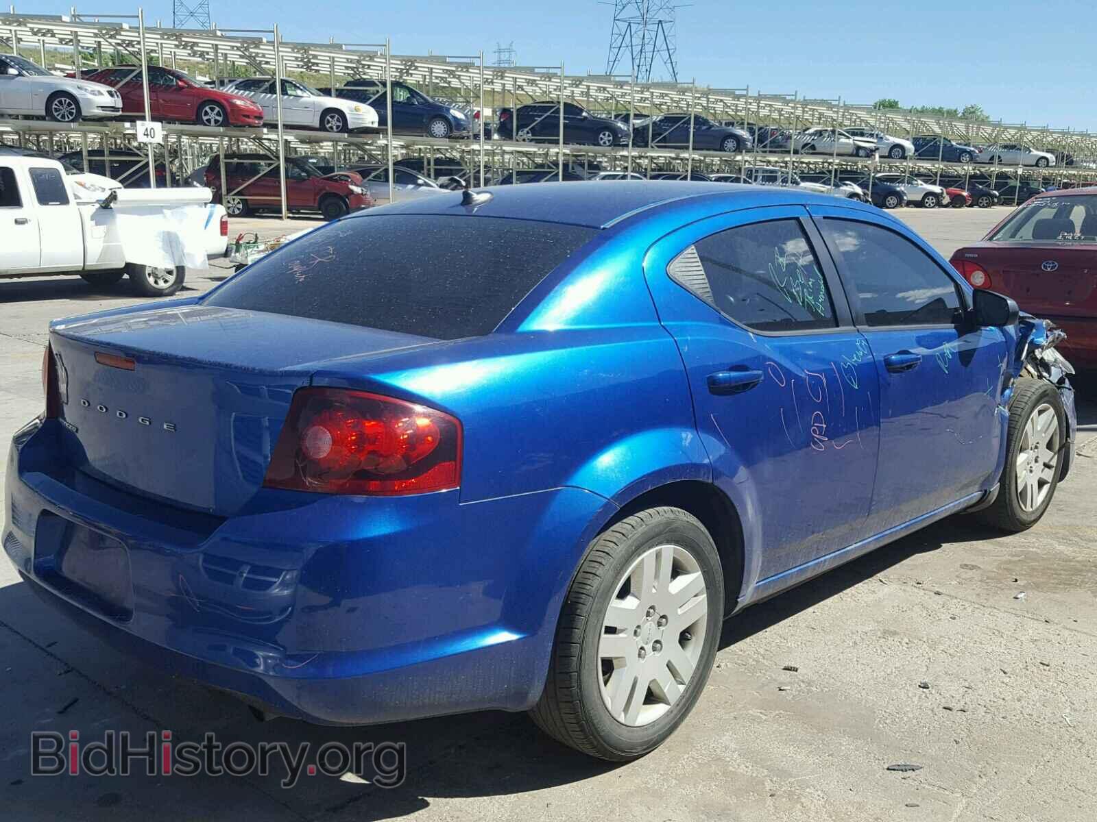 2012 DODGE AVENGER - VIN: 1C3CDZAB3CN331589 - Фото 4