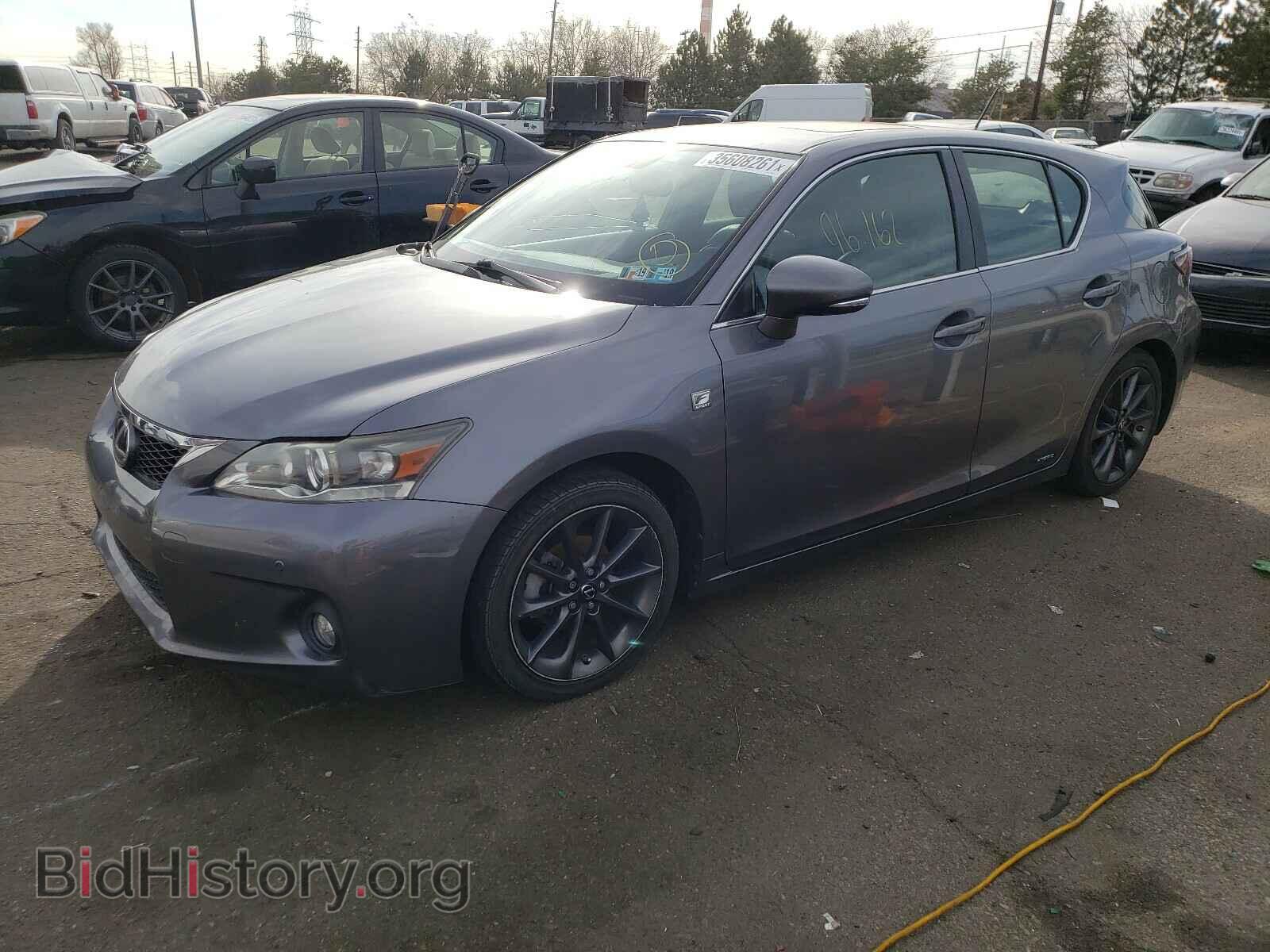 2013 LEXUS CT 200 - VIN: JTHKD5BH8D2149410 - Фото 2