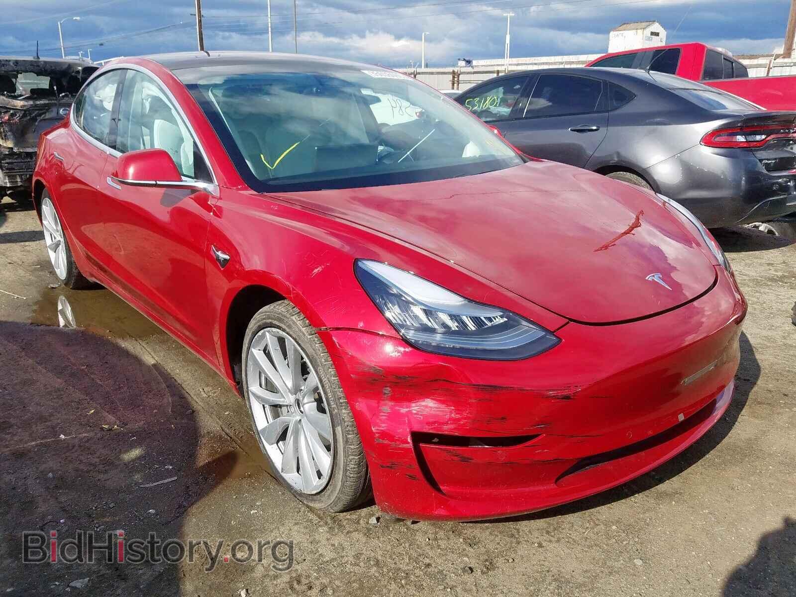 Photo 5YJ3E1EA8JF178165 - TESLA MODEL 3 2018