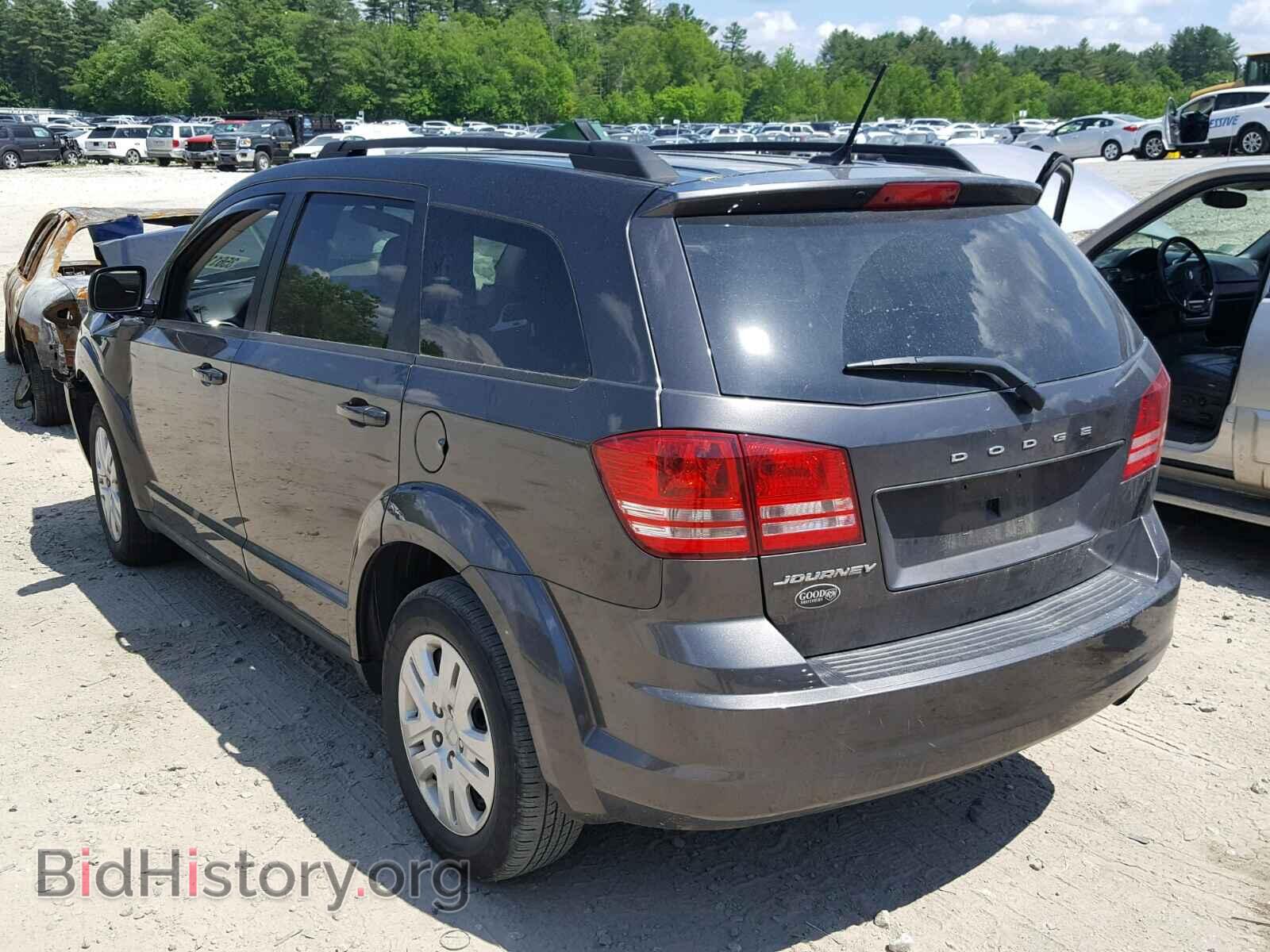 2017 DODGE JOURNEY SE - VIN: 3C4PDCAB3HT519322 - Фото 3