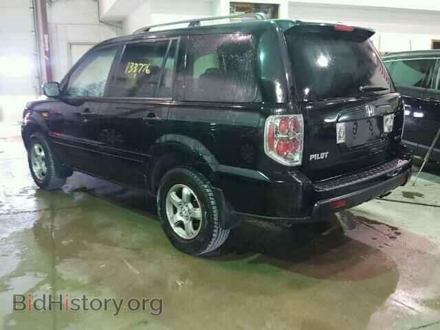 2007 HONDA PILOT - VIN: 2HKYF18687H517415 - Фото 3