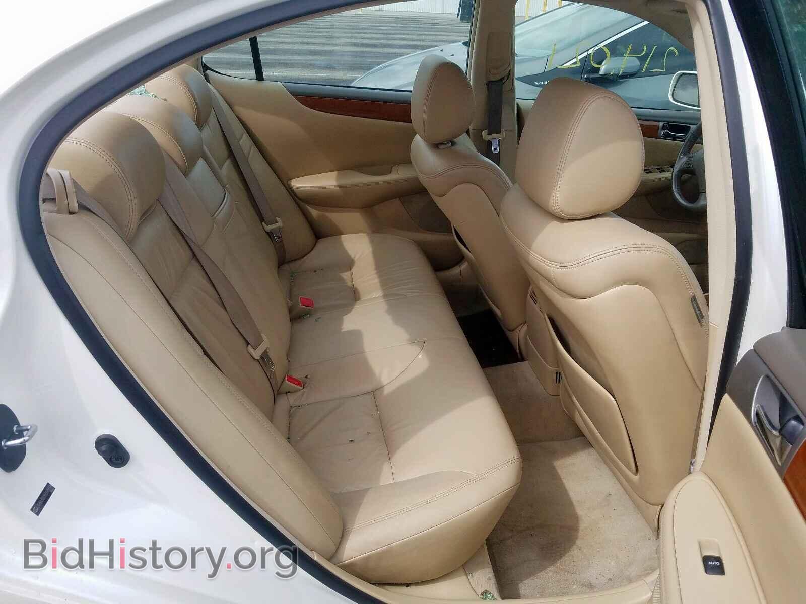 2005 LEXUS ES330 - VIN: JTHBA30G855095596 - Фото 6