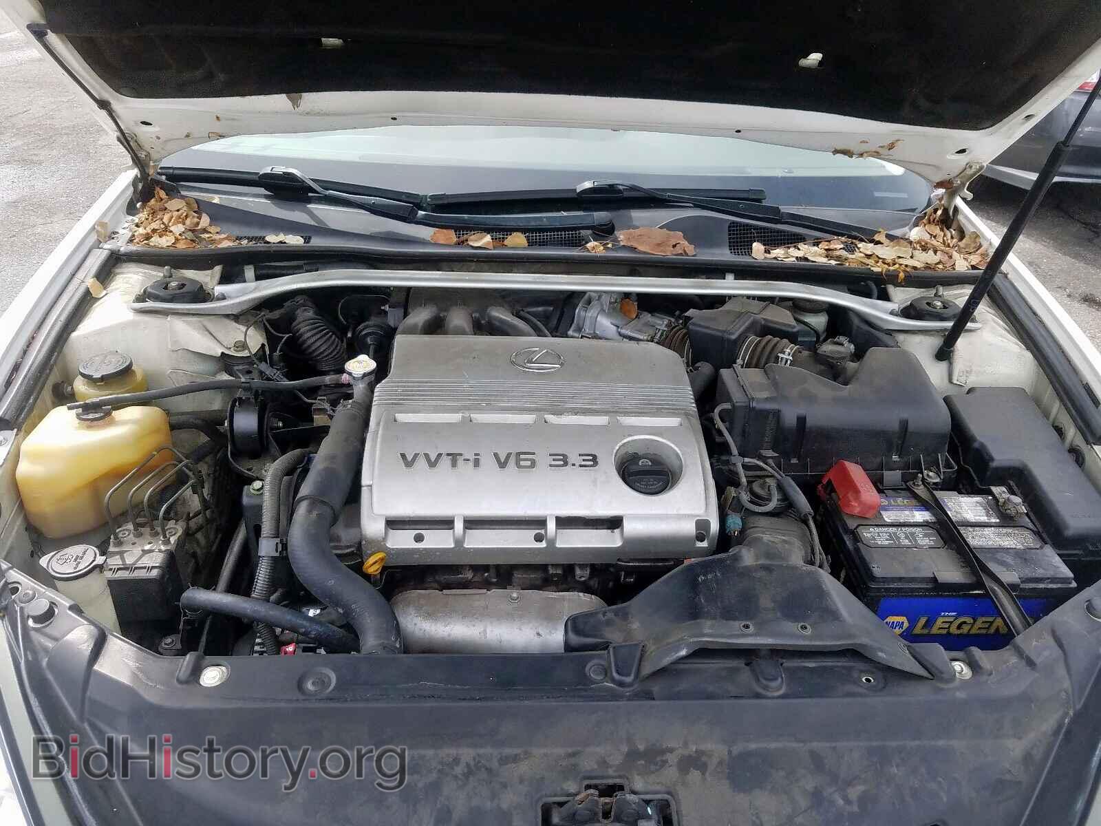 2005 LEXUS ES330 - VIN: JTHBA30G855095596 - Фото 7