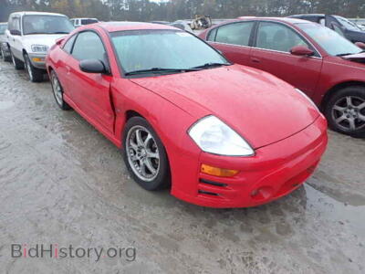 2003 Mitsubishi ECLIPSE Eclipse GT, red — VIN 4A3AC84H03E212850, Copart