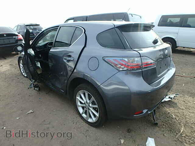 2012 LEXUS CT 200 - VIN: JTHKD5BH3C2059371 - Фото 3