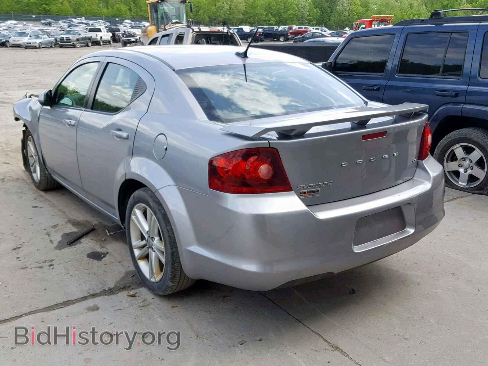 2013 DODGE AVENGER - VIN: 1C3CDZCB9DN622483 - Фото 3