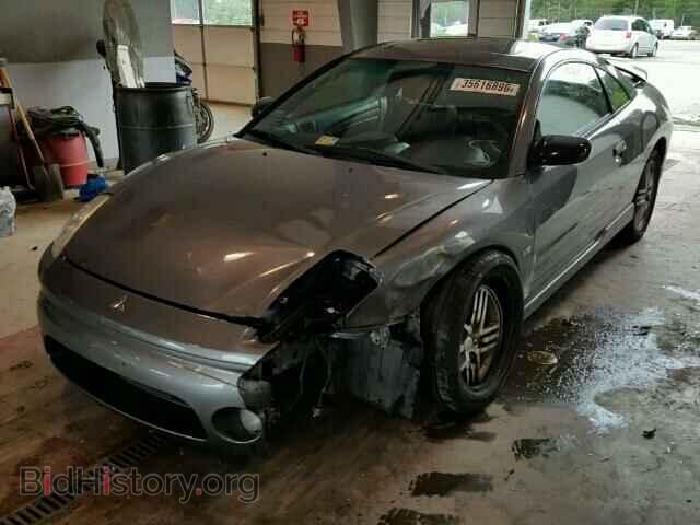 2004 MITSUBISHI ECLIPSE - VIN: 4A3AC84H24E041178 - Фото 2