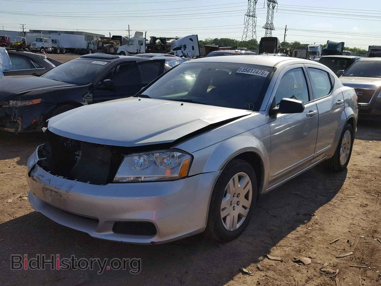 2012 DODGE AVENGER - VIN: 1C3CDZAB1CN324009 - Фото 2