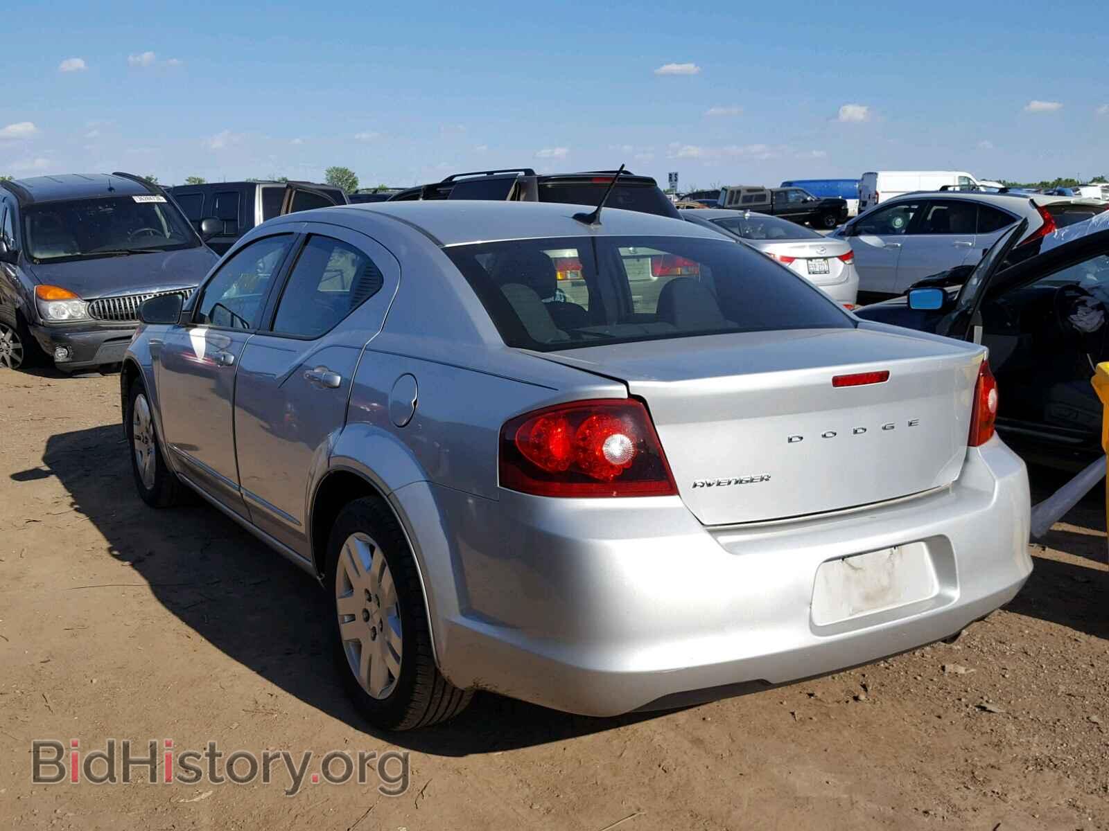 2012 DODGE AVENGER - VIN: 1C3CDZAB1CN324009 - Фото 3