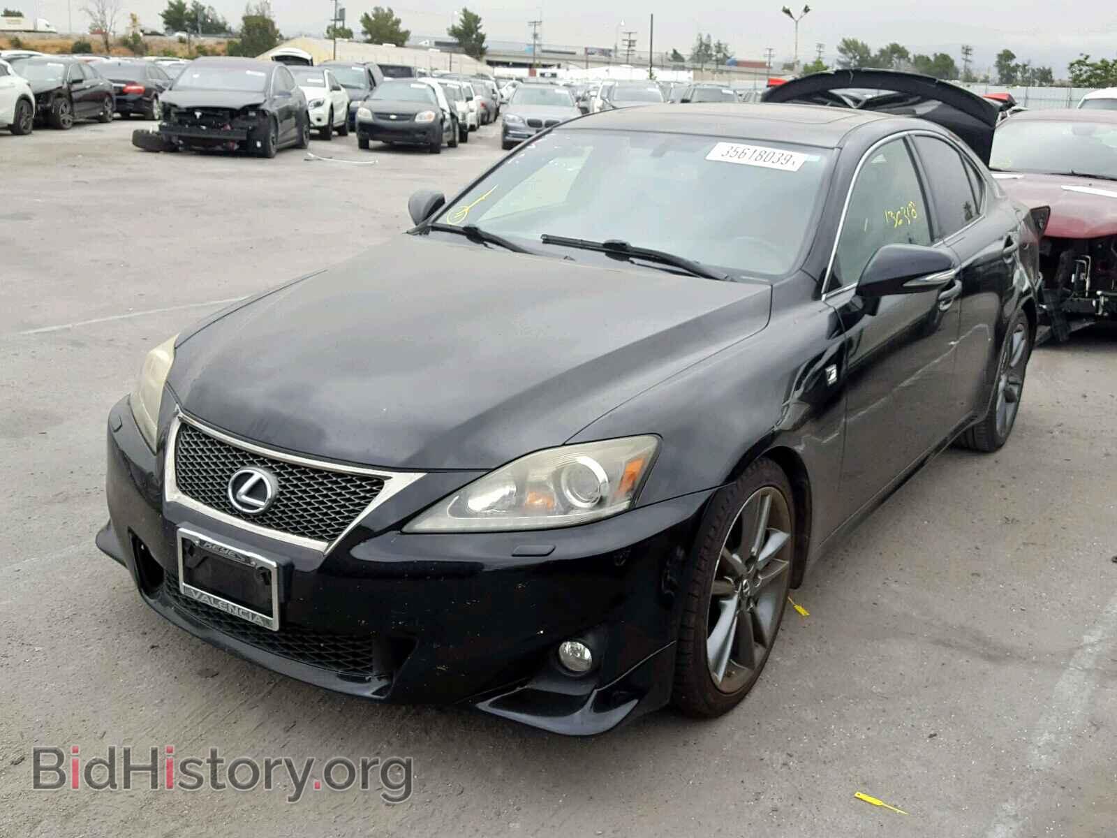 2012 LEXUS IS - VIN: JTHBE5C26C5029268 - Photo 2