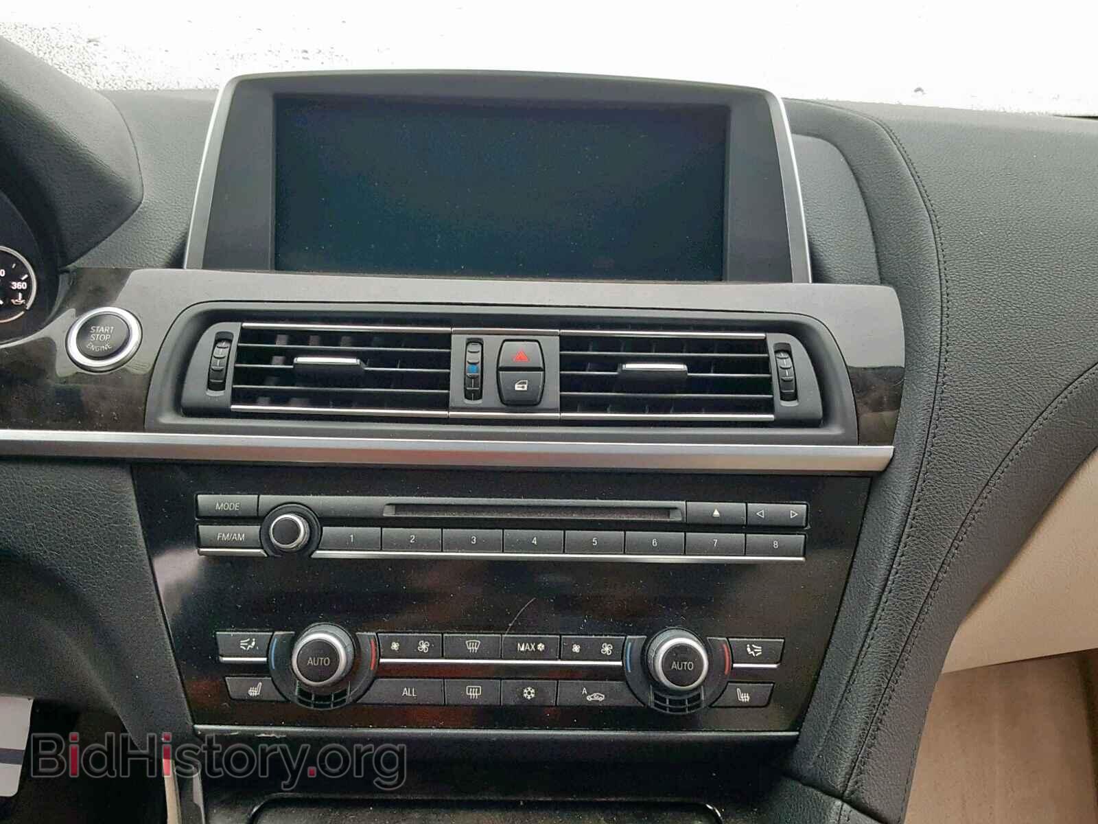 2012 BMW 6 SERIES - VIN: WBALX3C59CDV77377 - Фото 9