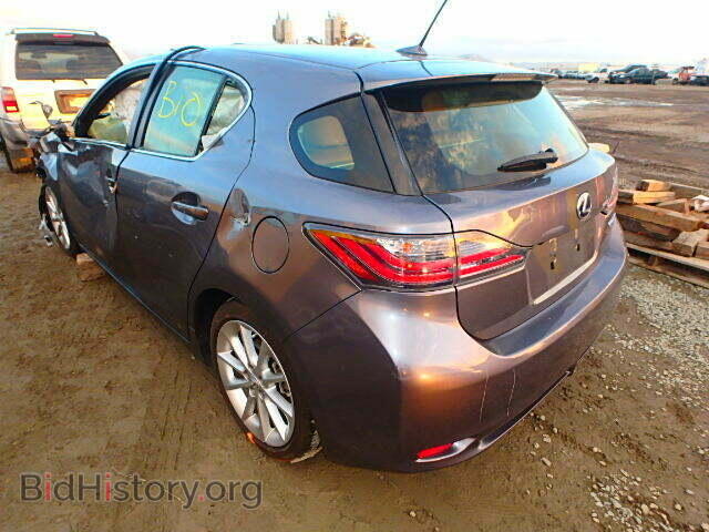 2012 LEXUS CT 200 - VIN: JTHKD5BH5C2087124 - Фото 3